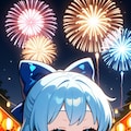 チルノ　夏祭り 5枚目