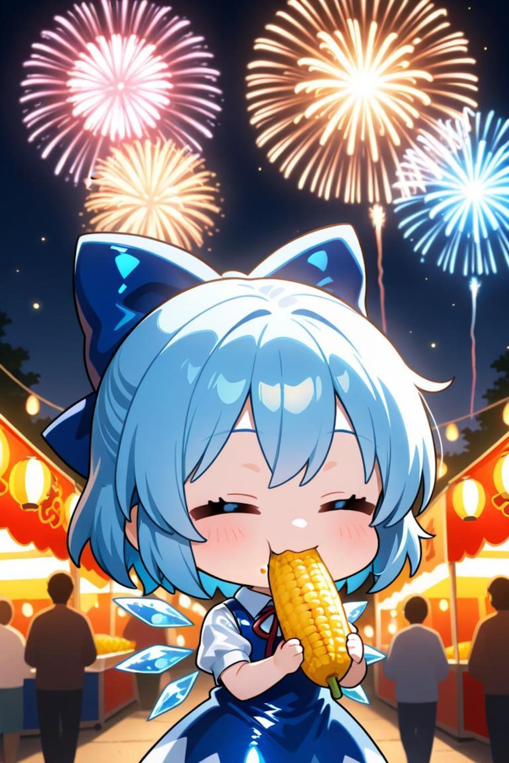 チルノ　夏祭り