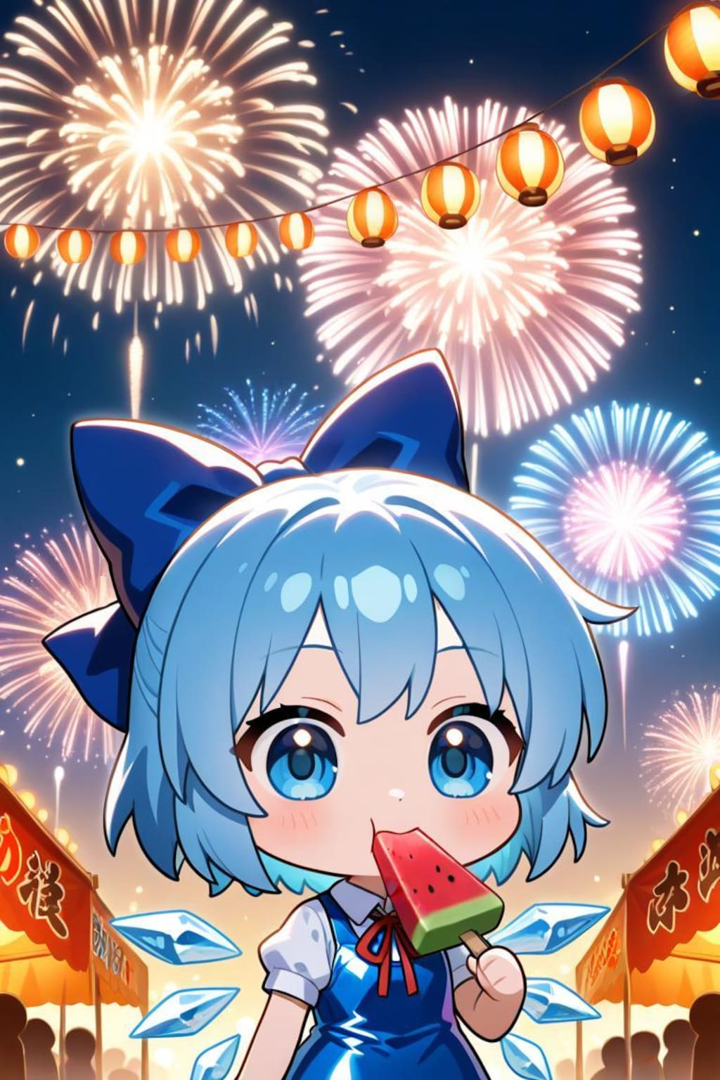 チルノ　夏祭り