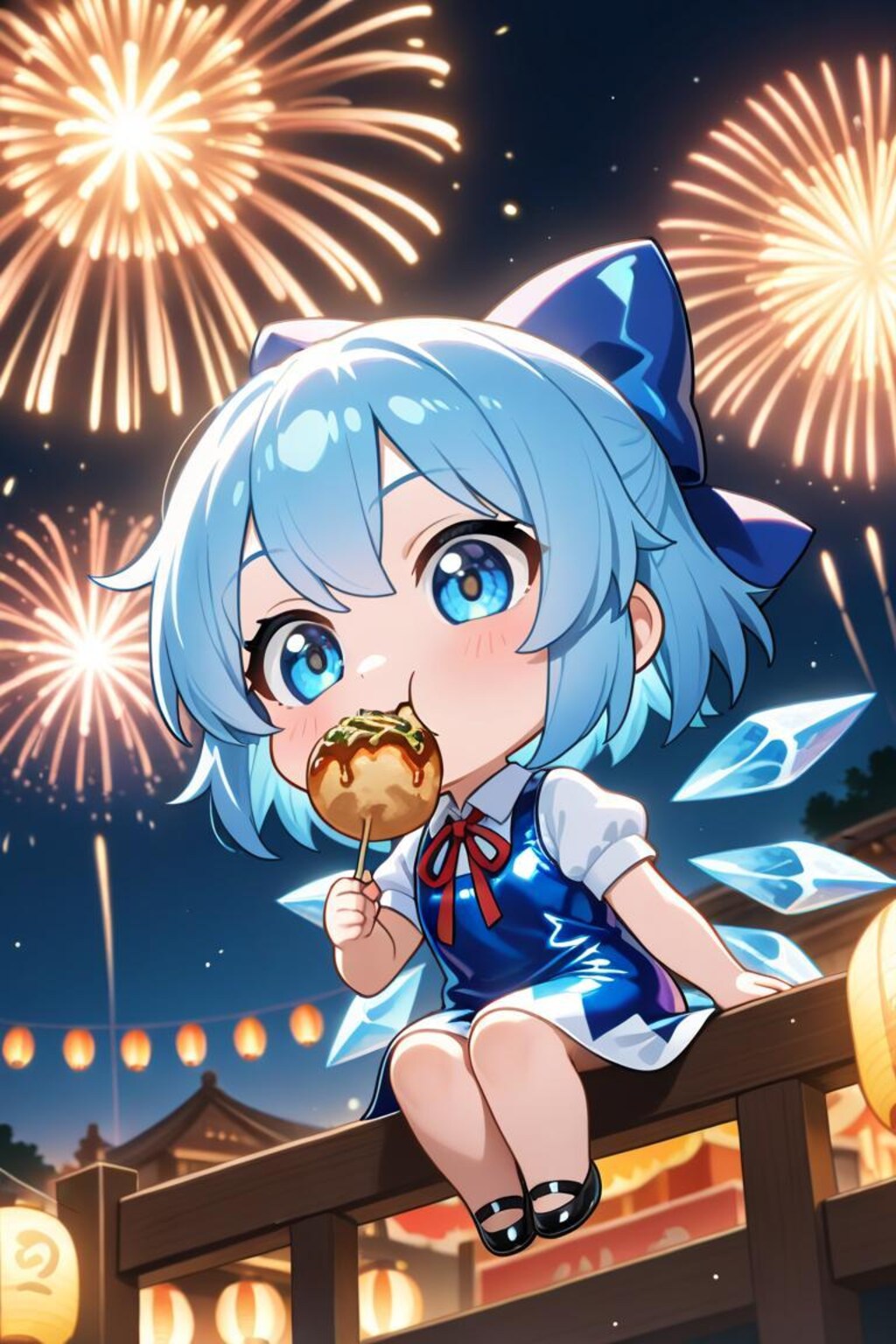 チルノ　夏祭り