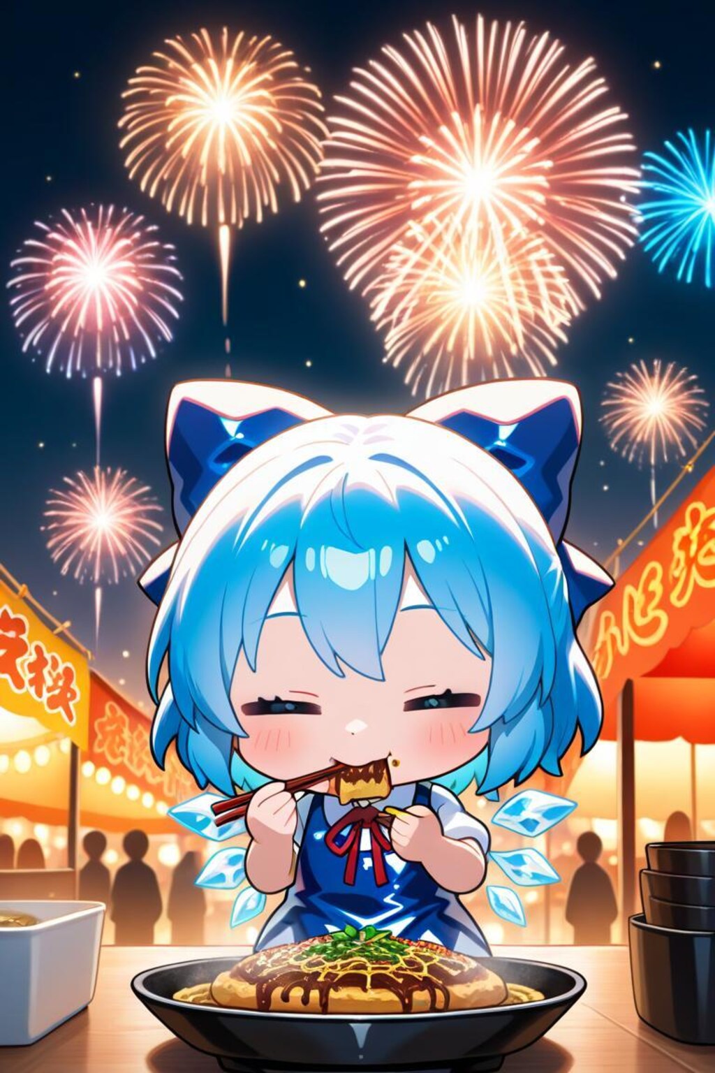 チルノ　夏祭り
