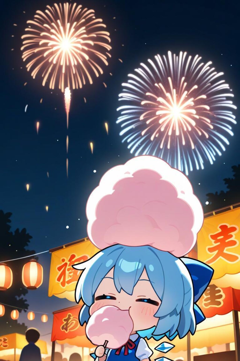 チルノ　夏祭り