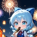 チルノ　夏祭り 10枚目