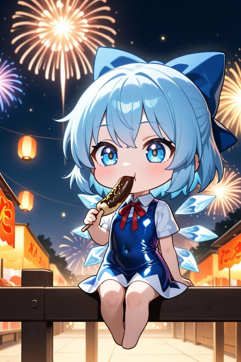 チルノ　夏祭り