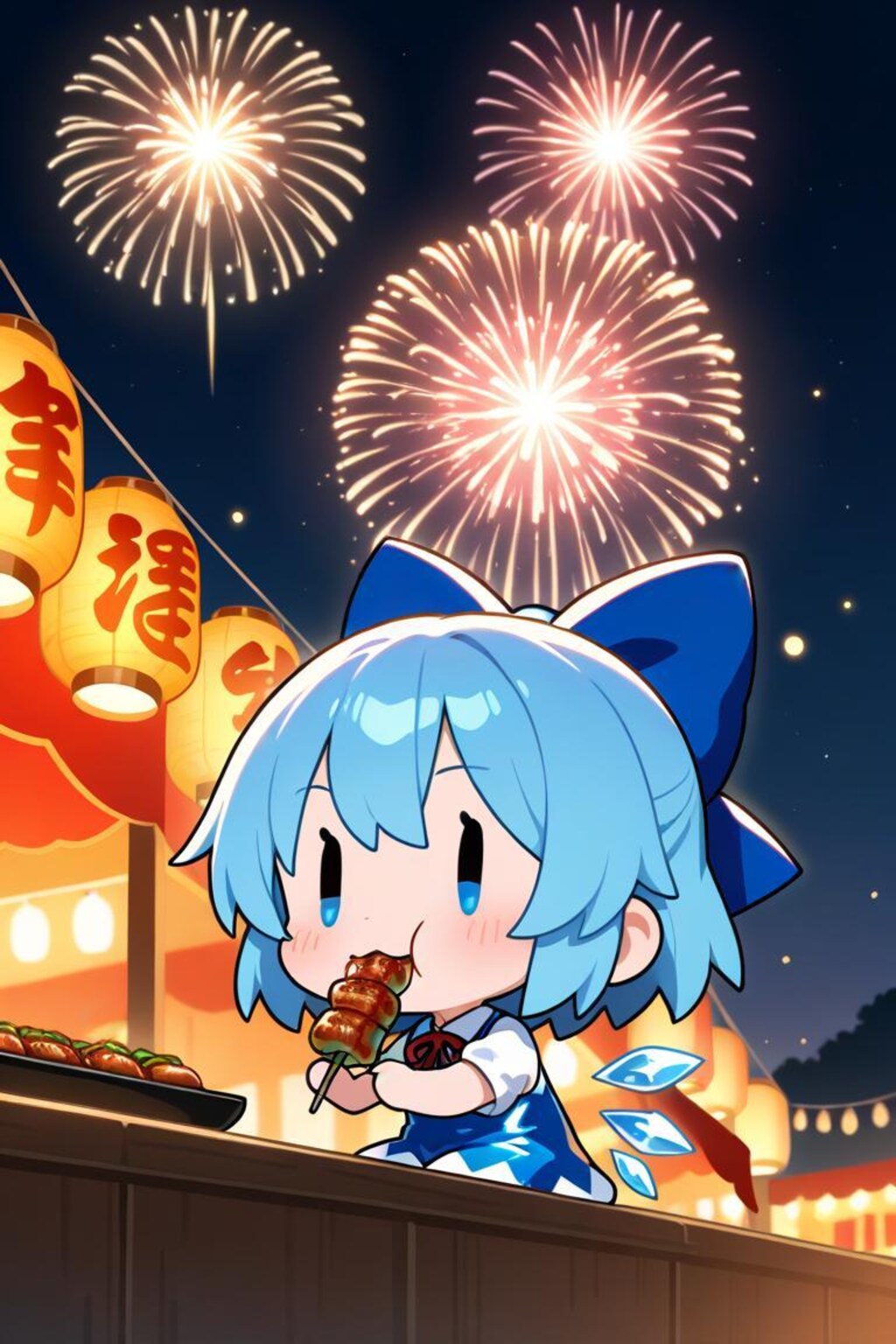 チルノ　夏祭り