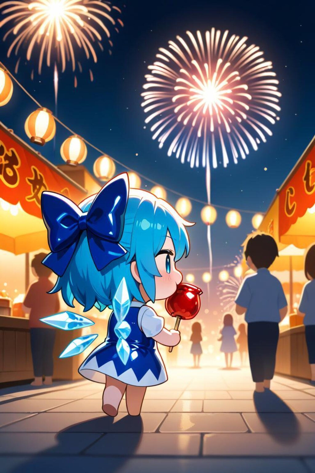 チルノ　夏祭り