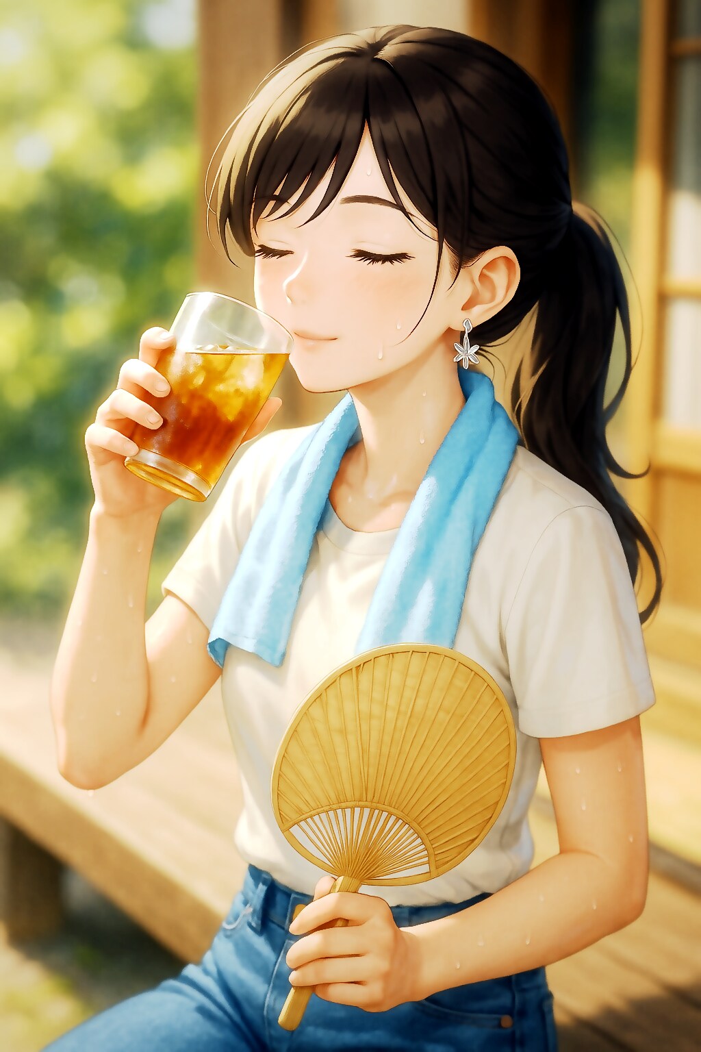 水分！冷やせ！