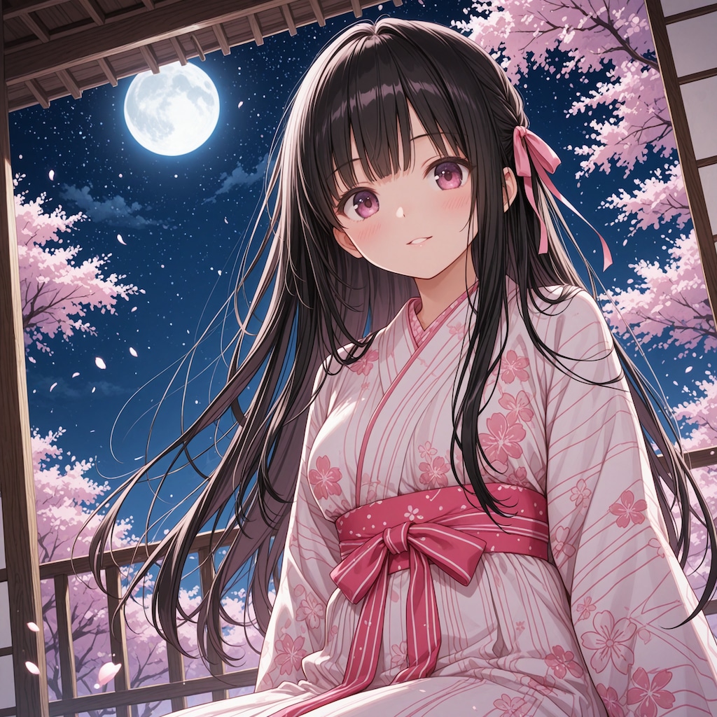 夜桜