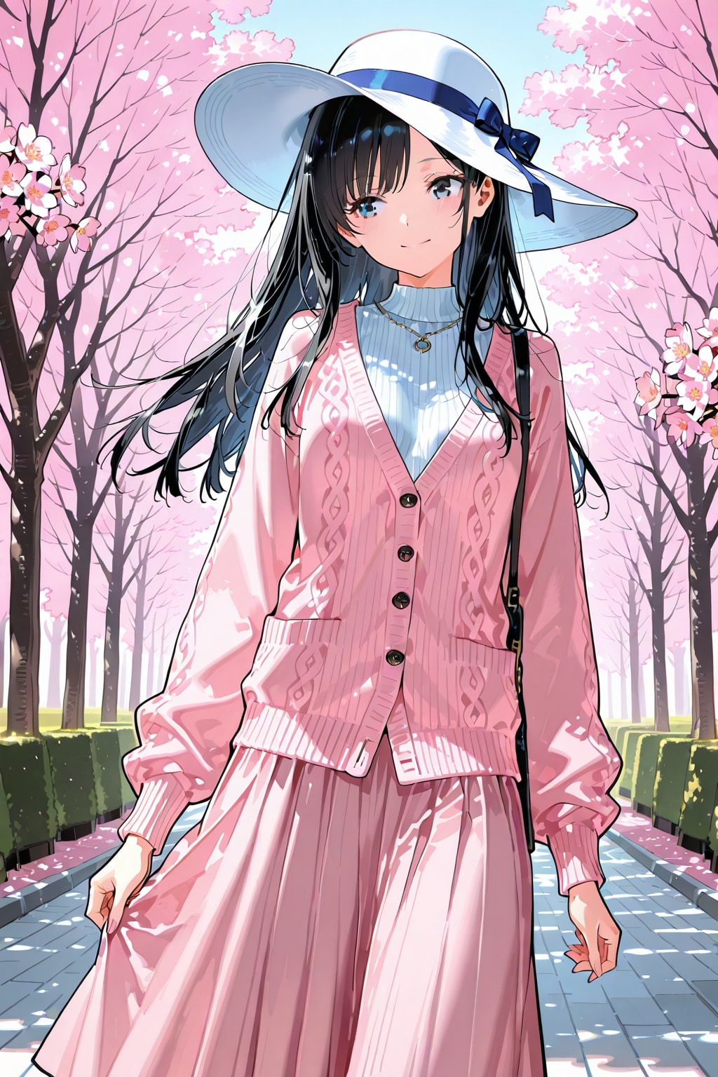 春色コーデの別服版①