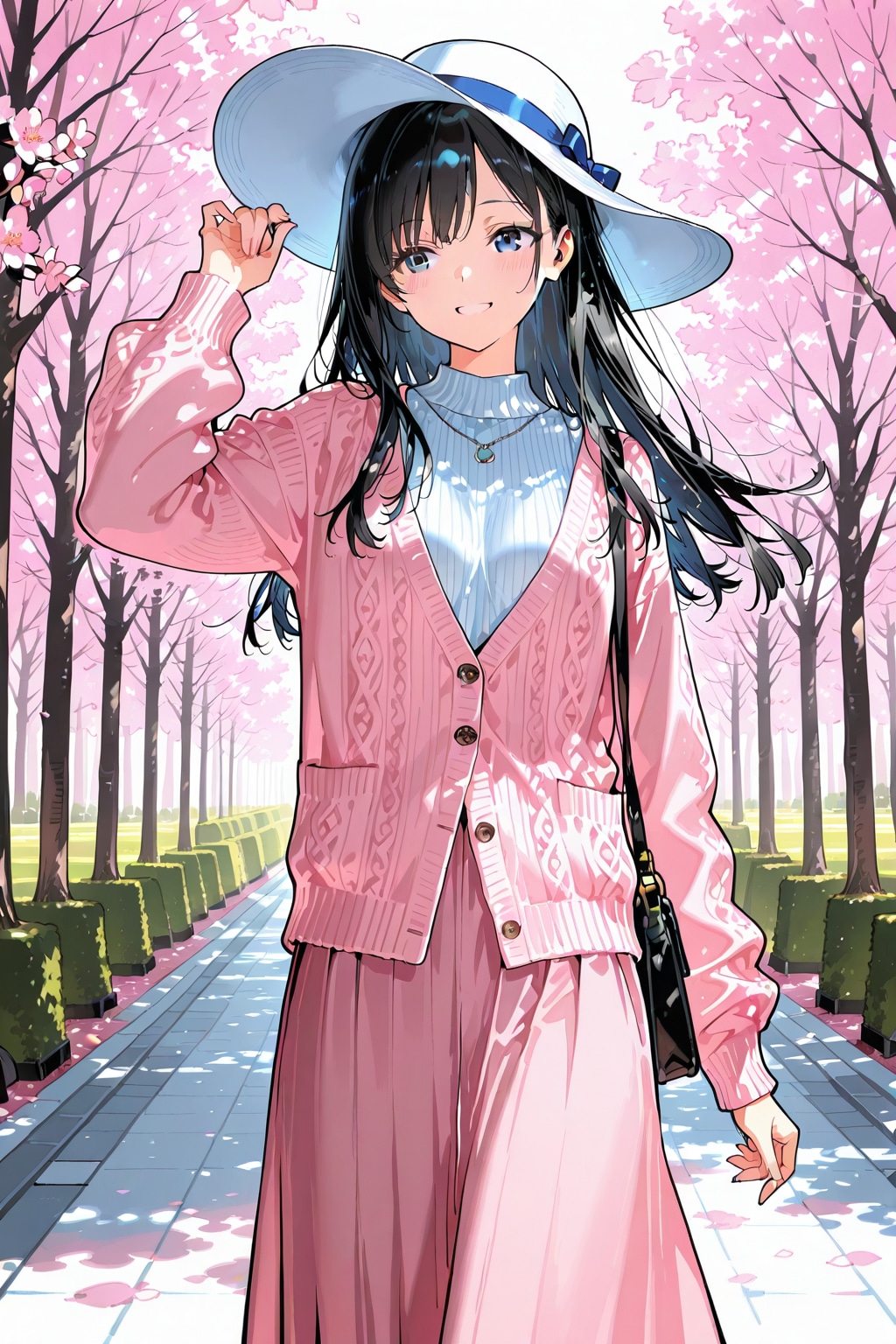 春色コーデの別服版①