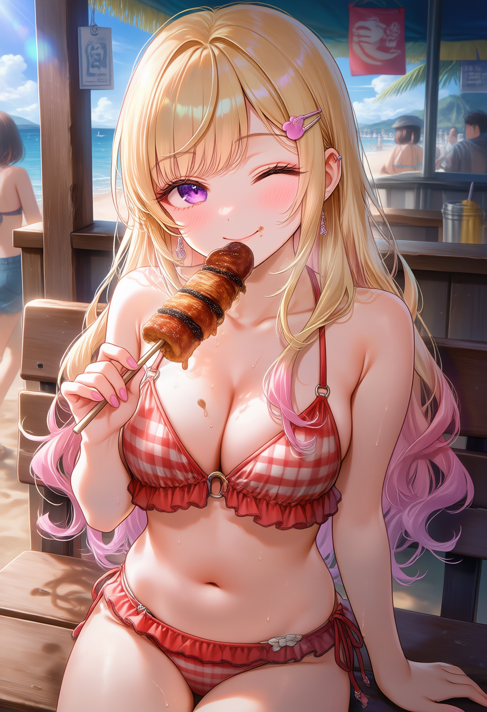 ん〜！この焼き鳥、マジで神なんだけど！！
