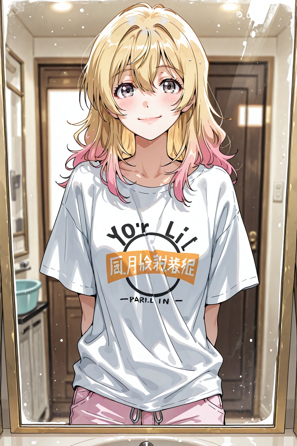 あれ以来時々、お風呂上りに大きいTシャツを着て、思い出しドキドキをしているのは私だけの秘密