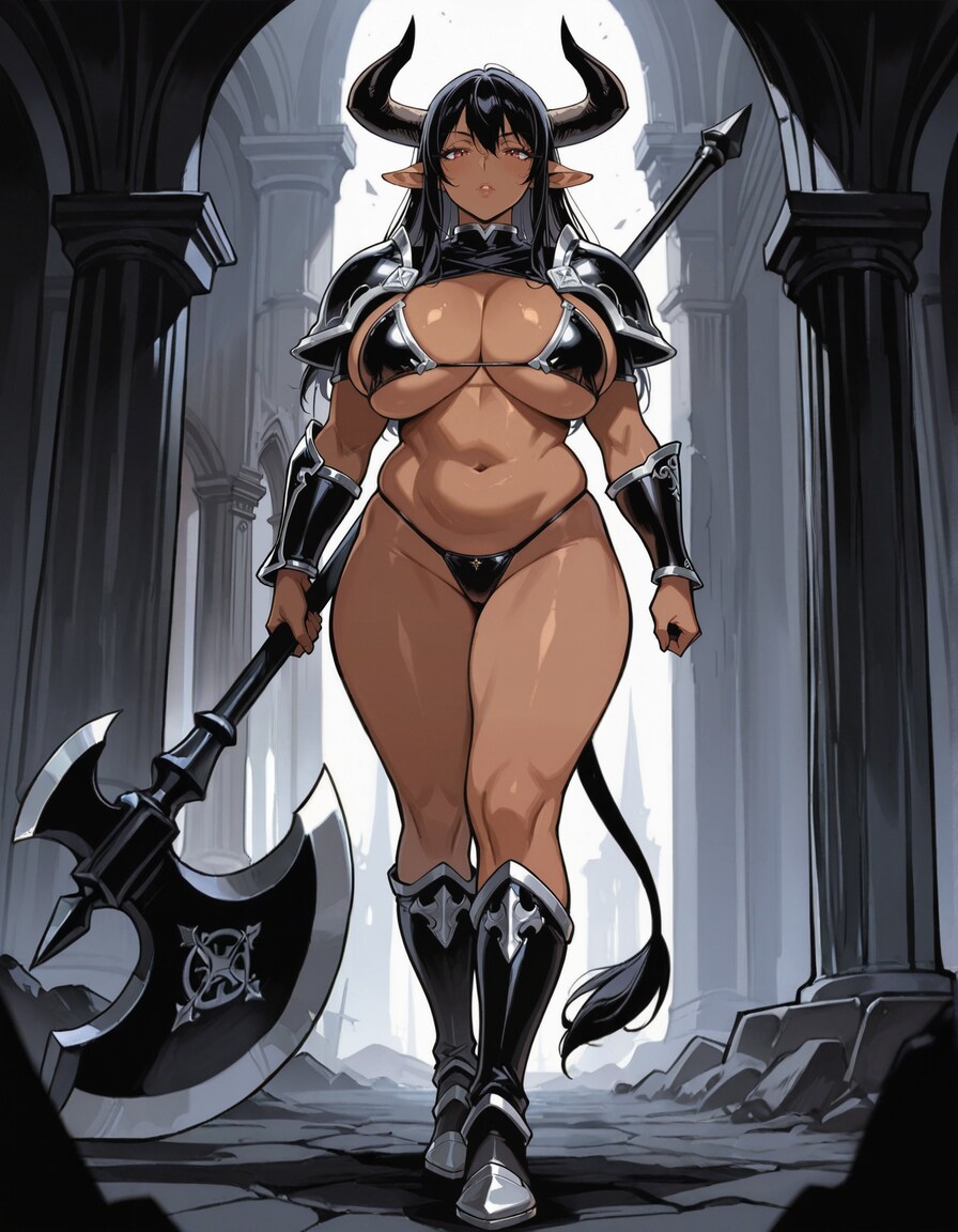 ミノタウロスの女戦士