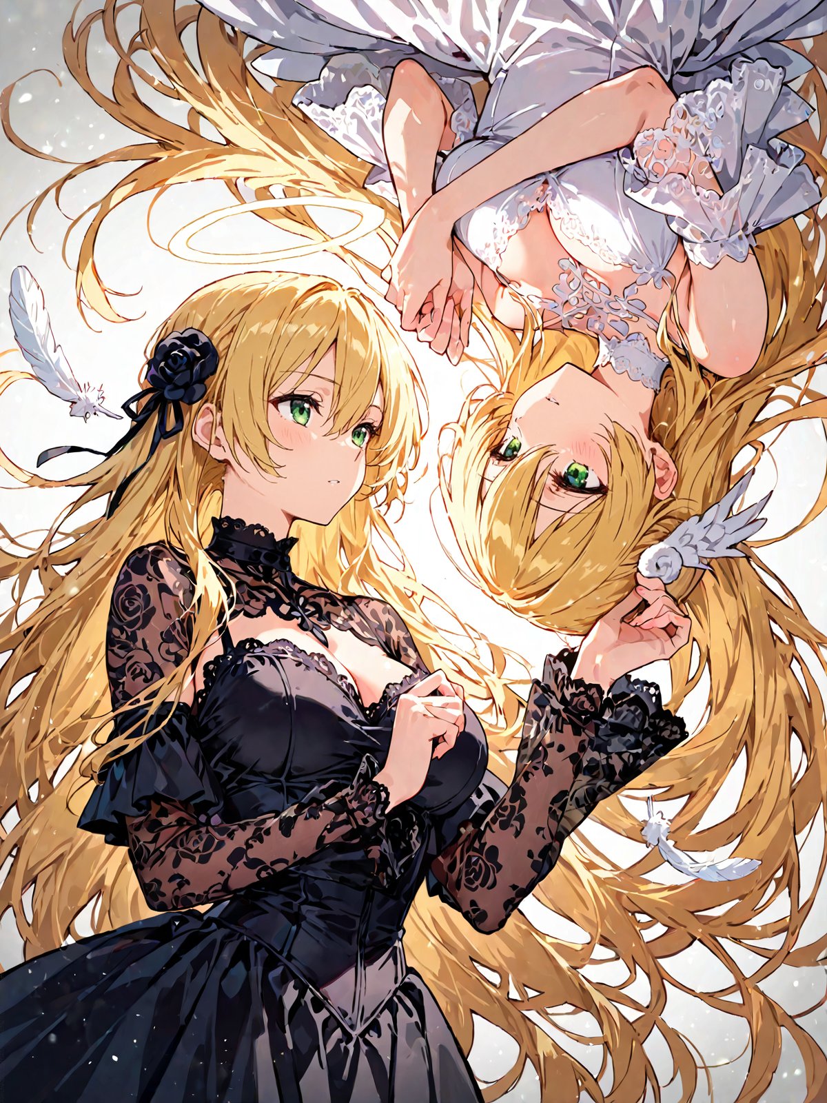 光と影の輪舞曲 | の人気AIイラスト・グラビア