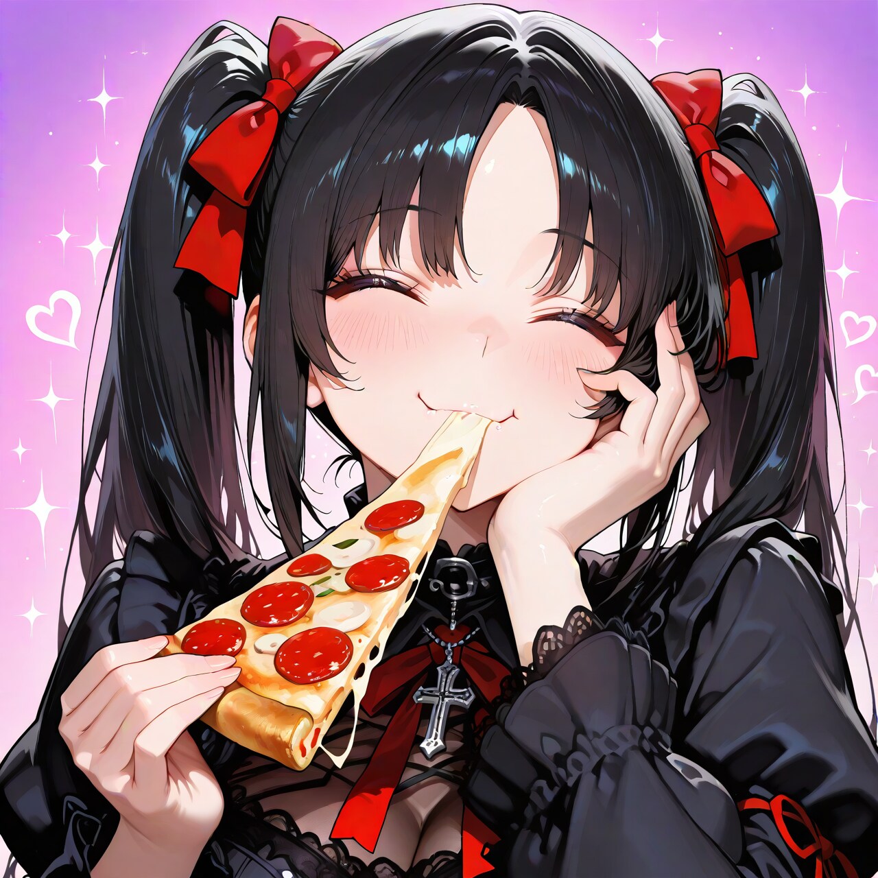 ビザおいし〜🍕