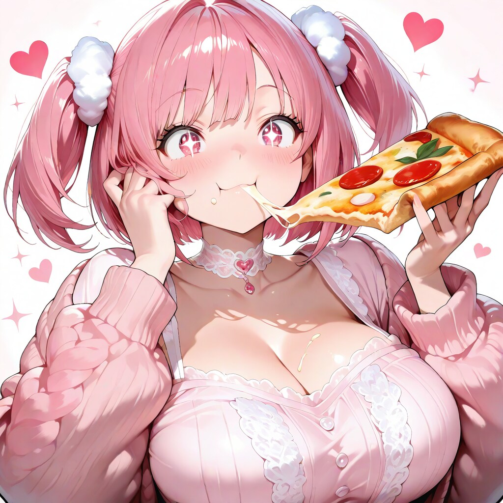 ビザおいし〜🍕