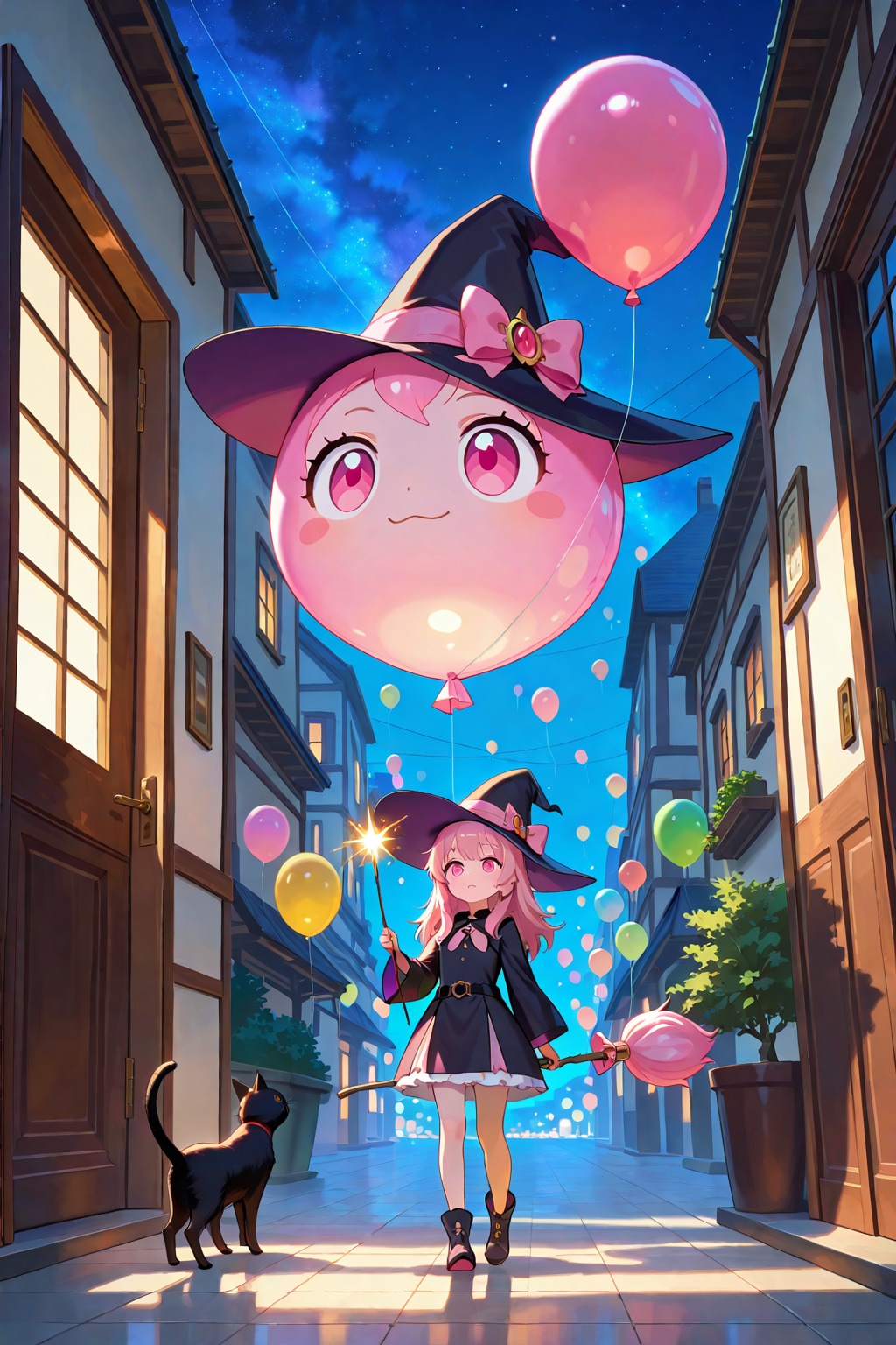魔女と魔法の風船🎈