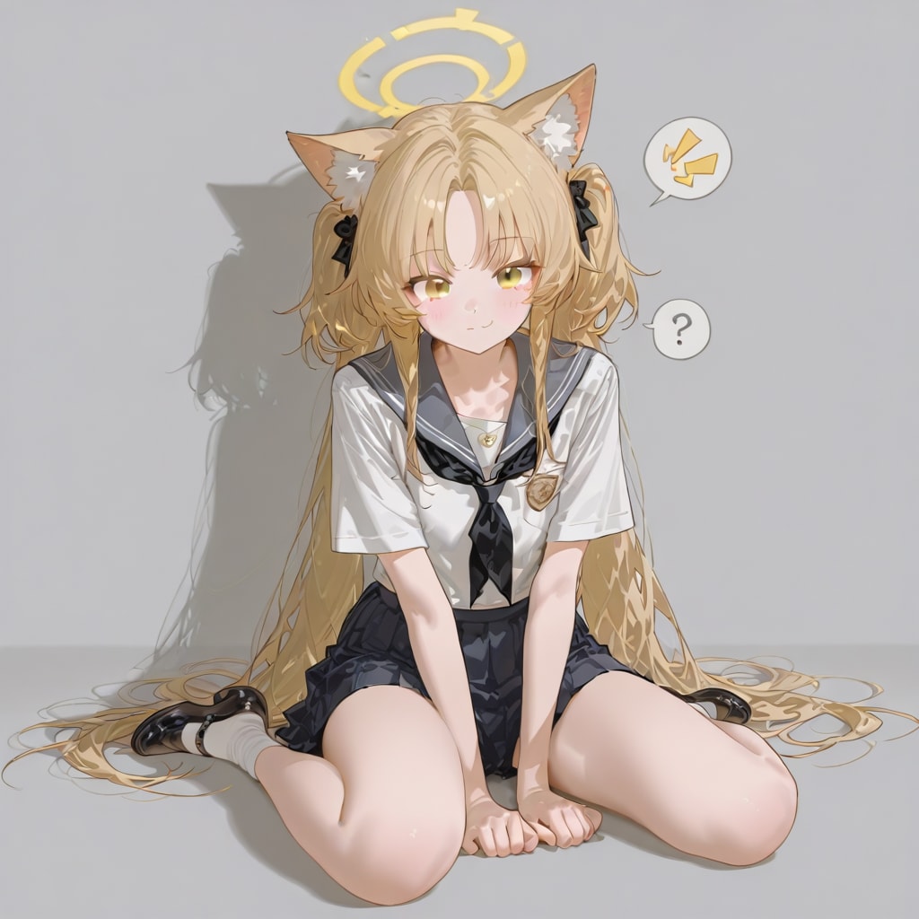 顔文字から猫耳天使