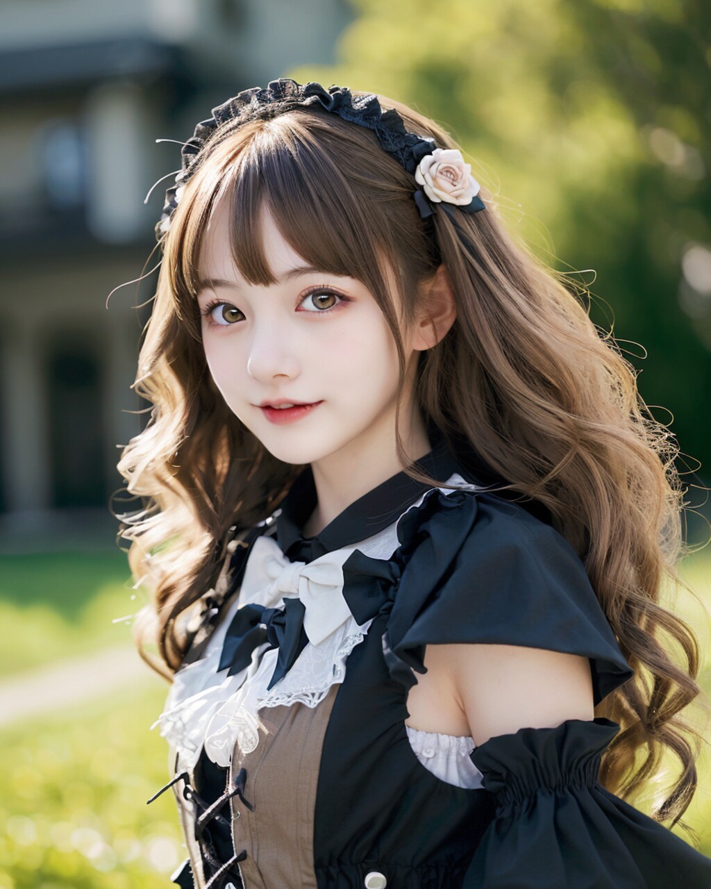 ゴシックドレスの娘3