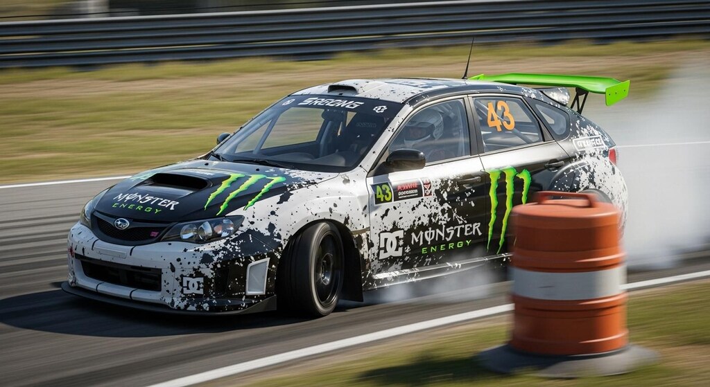 ケンブロックモンスターエナジーインプレッサWRX