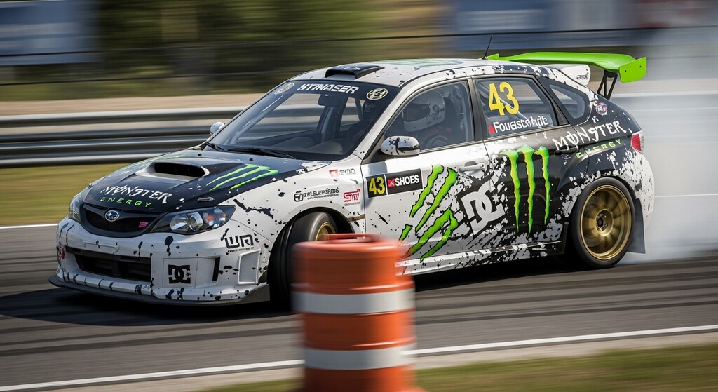 ケンブロックモンスターエナジーインプレッサWRX