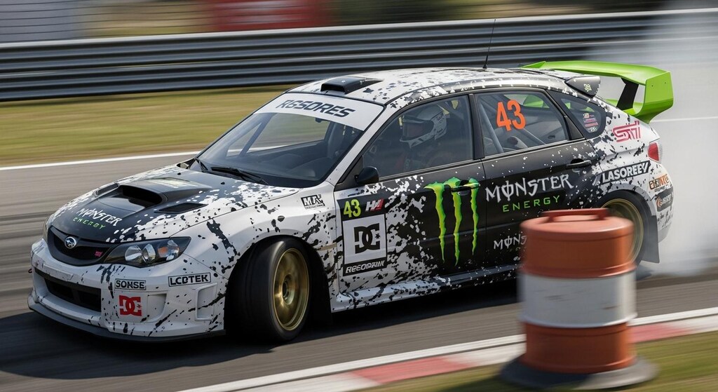 ケンブロックモンスターエナジーインプレッサWRX