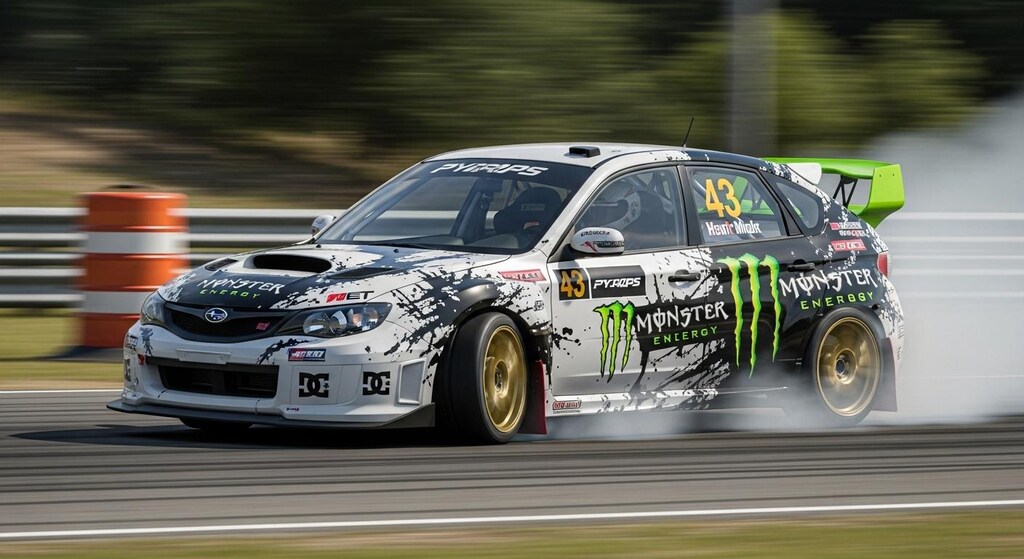 ケンブロックモンスターエナジーインプレッサWRX