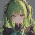 緑髪ジト目 7枚目