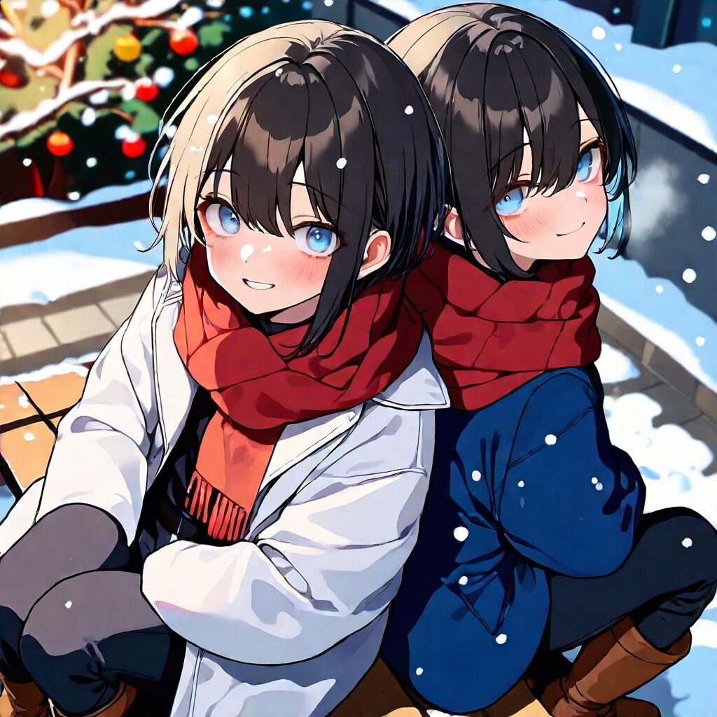 双子さん | の人気AIイラスト・グラビア