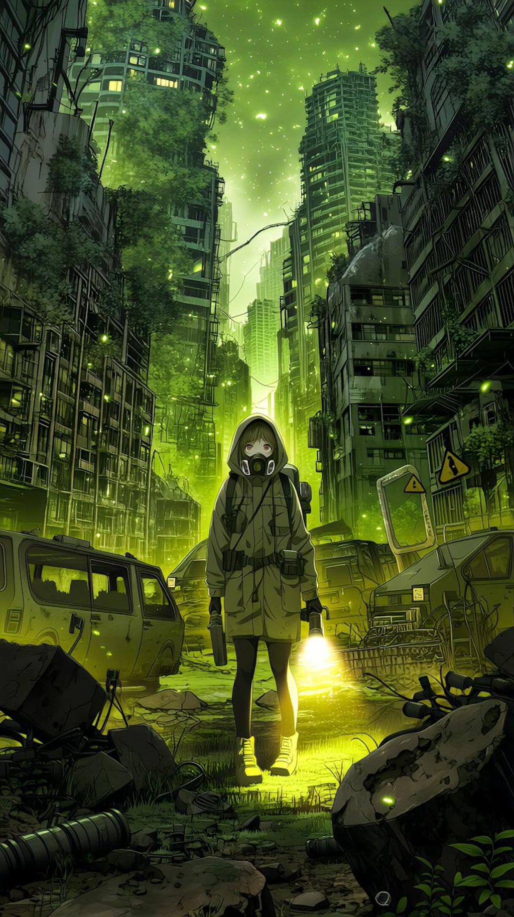 放射能に汚染された世界