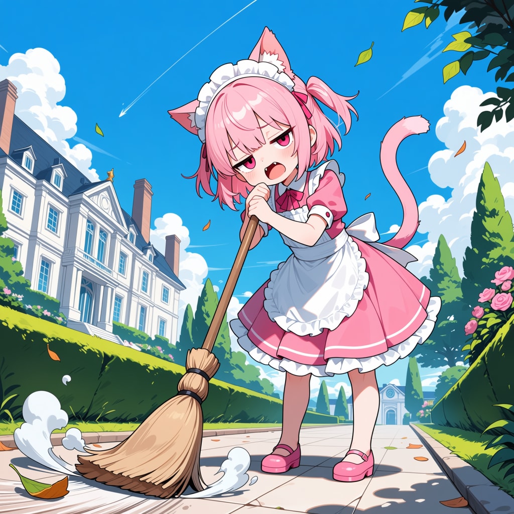 お掃除はつまんにゃい！！