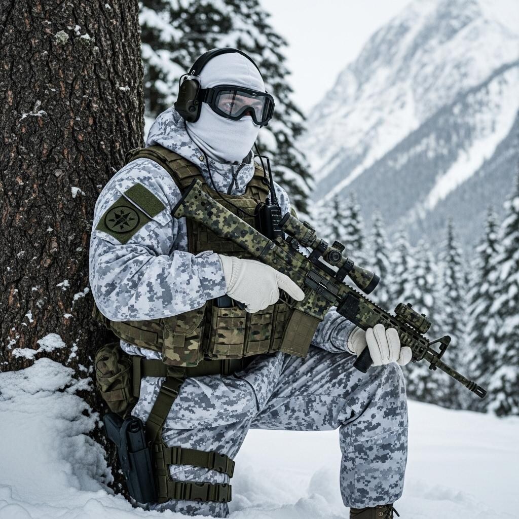 冬季戦線（雪中行軍）