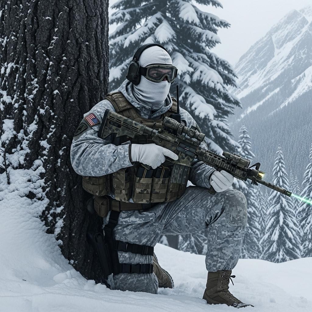 冬季戦線（雪中行軍）