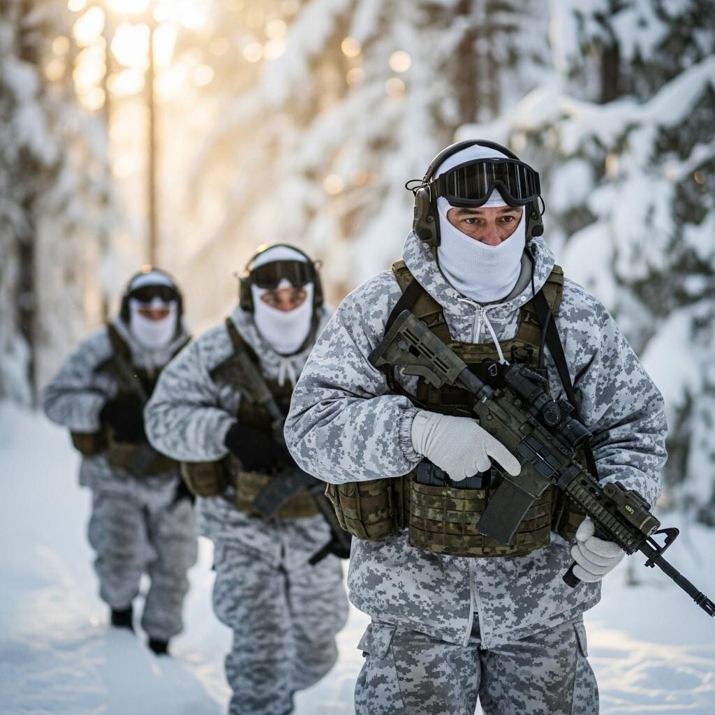 冬季戦線（雪中行軍）