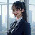 ポニテスーツの君 4枚目