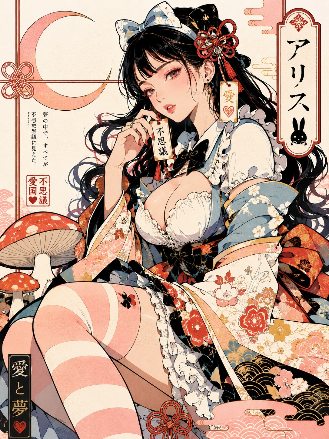 浮世乃有栖 | の人気AIイラスト・グラビア