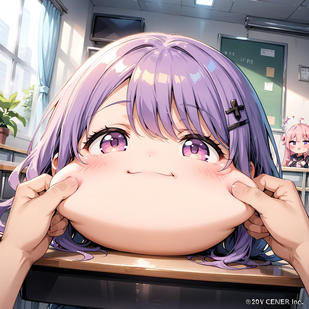 ほっぺ大きすぎる‼️