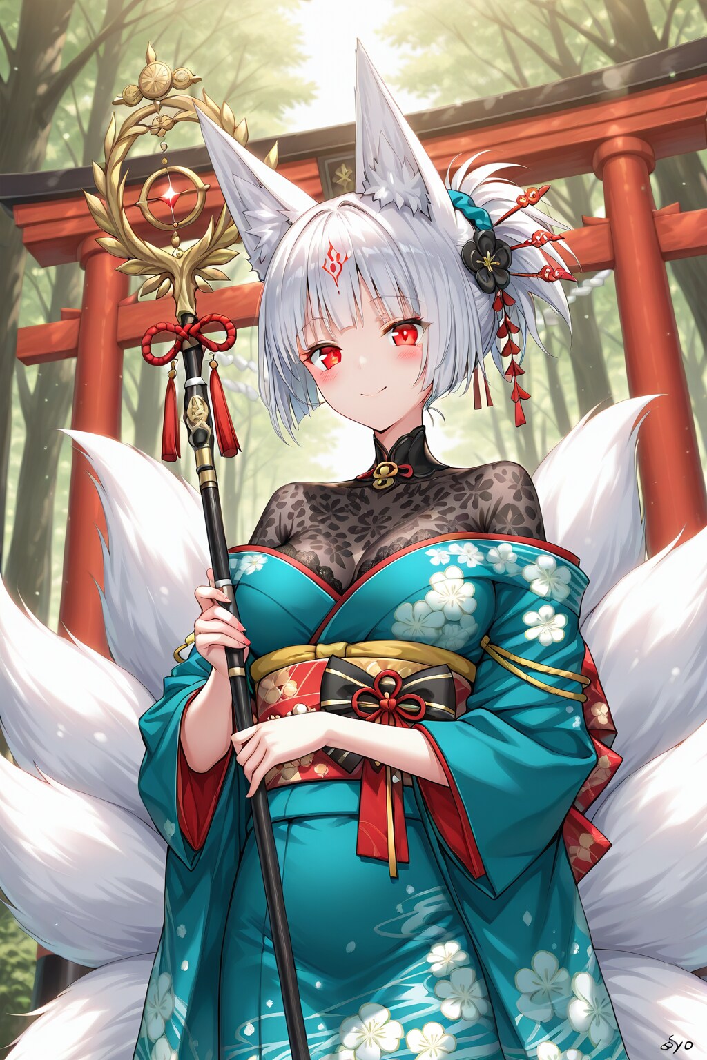 九尾の雛菊ちゃん