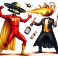 UFO仮面 4枚目
