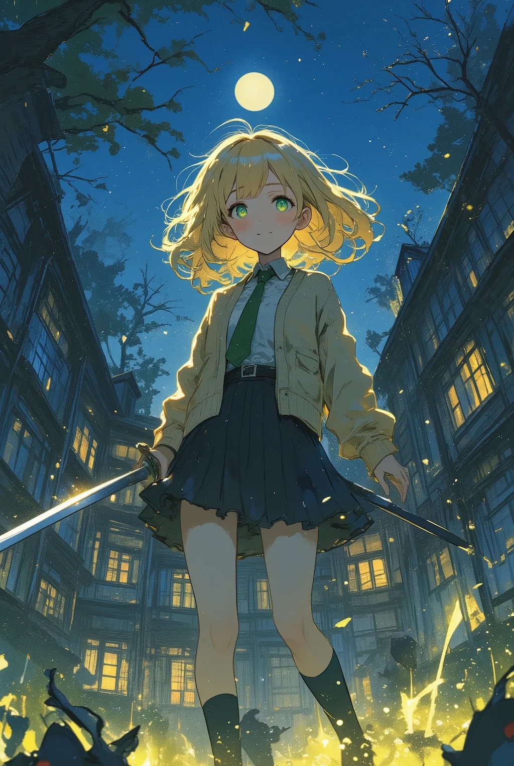 魔物を狩る沙也ちゃん