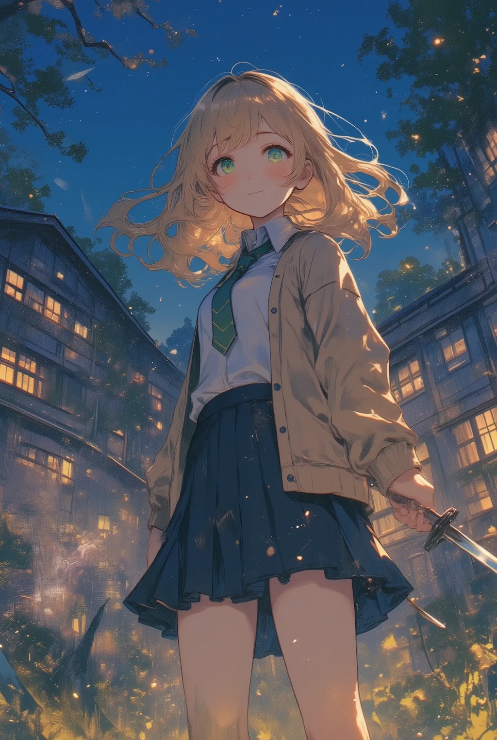 魔物を狩る沙也ちゃん