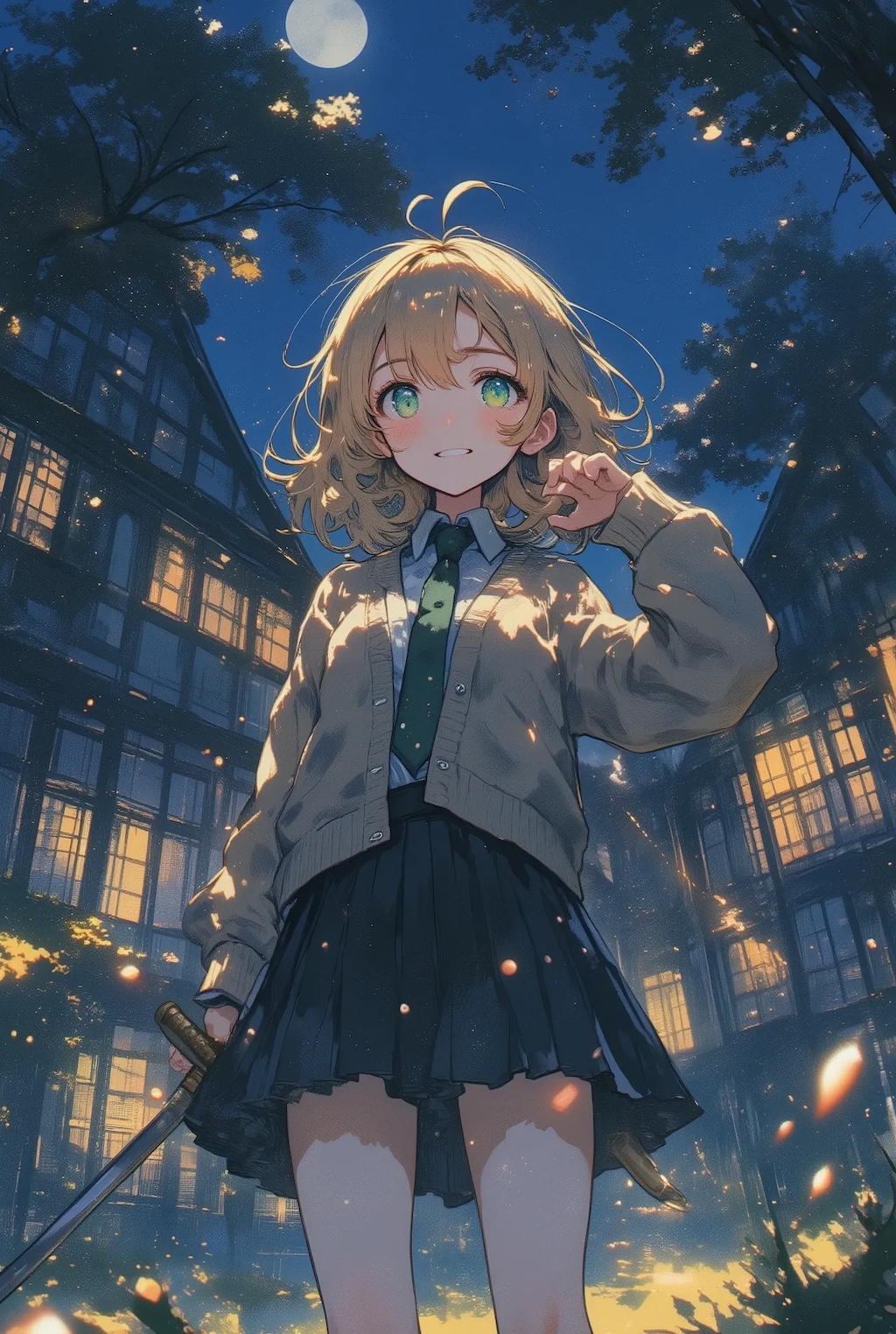 魔物を狩る沙也ちゃん