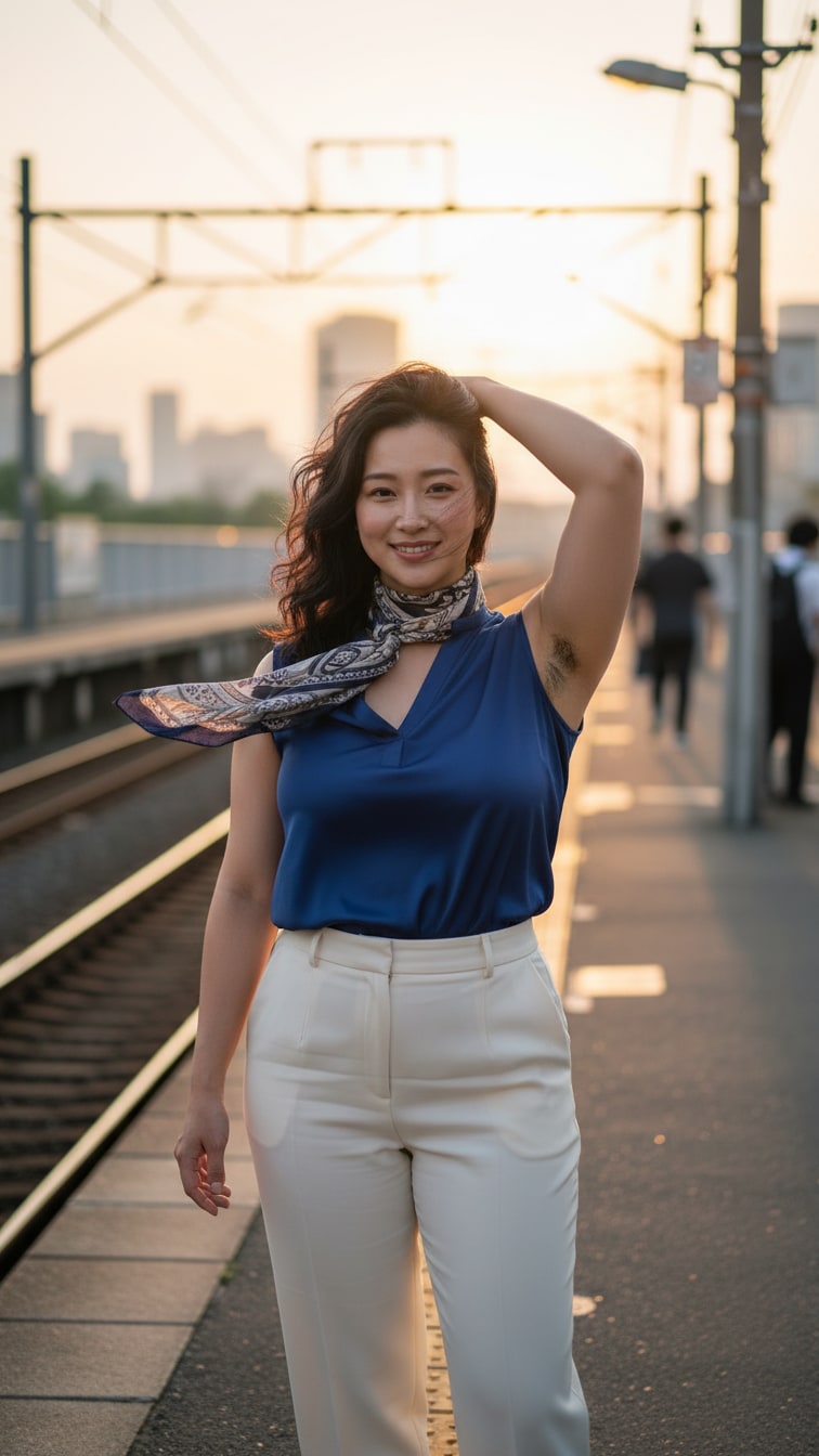 豊満女