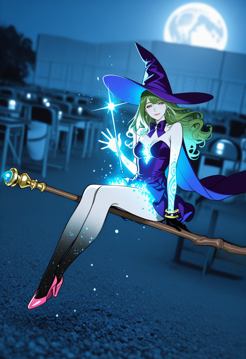 魔法使いの試験は夜にある | の人気AIイラスト・グラビア