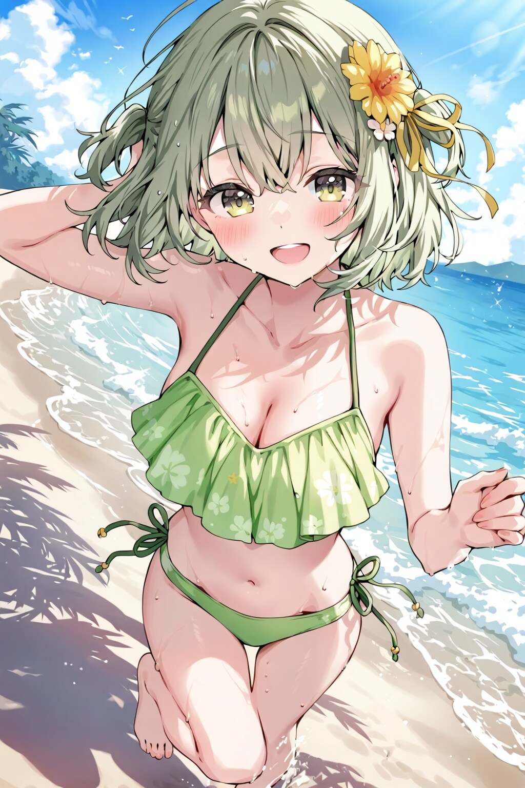 水着の彼女