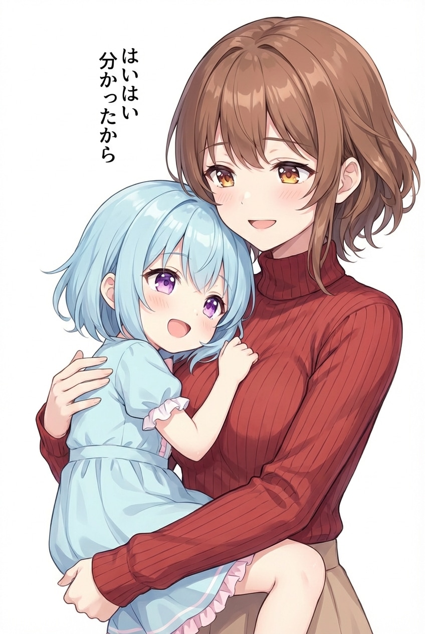 お姉たん抱っこ！ | の人気AIイラスト・グラビア