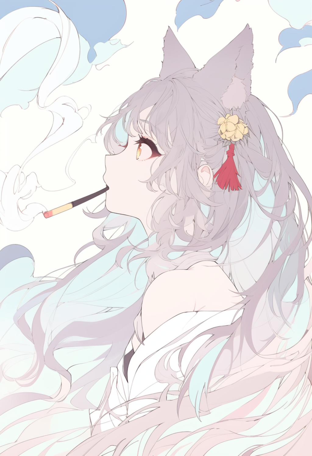 愛煙家和装狼さん②