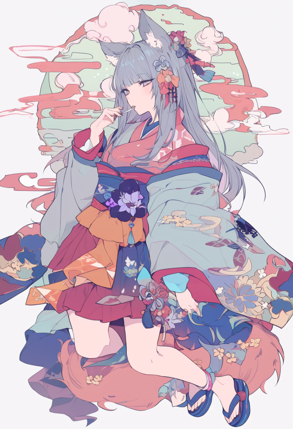 愛煙家和装狼さん②
