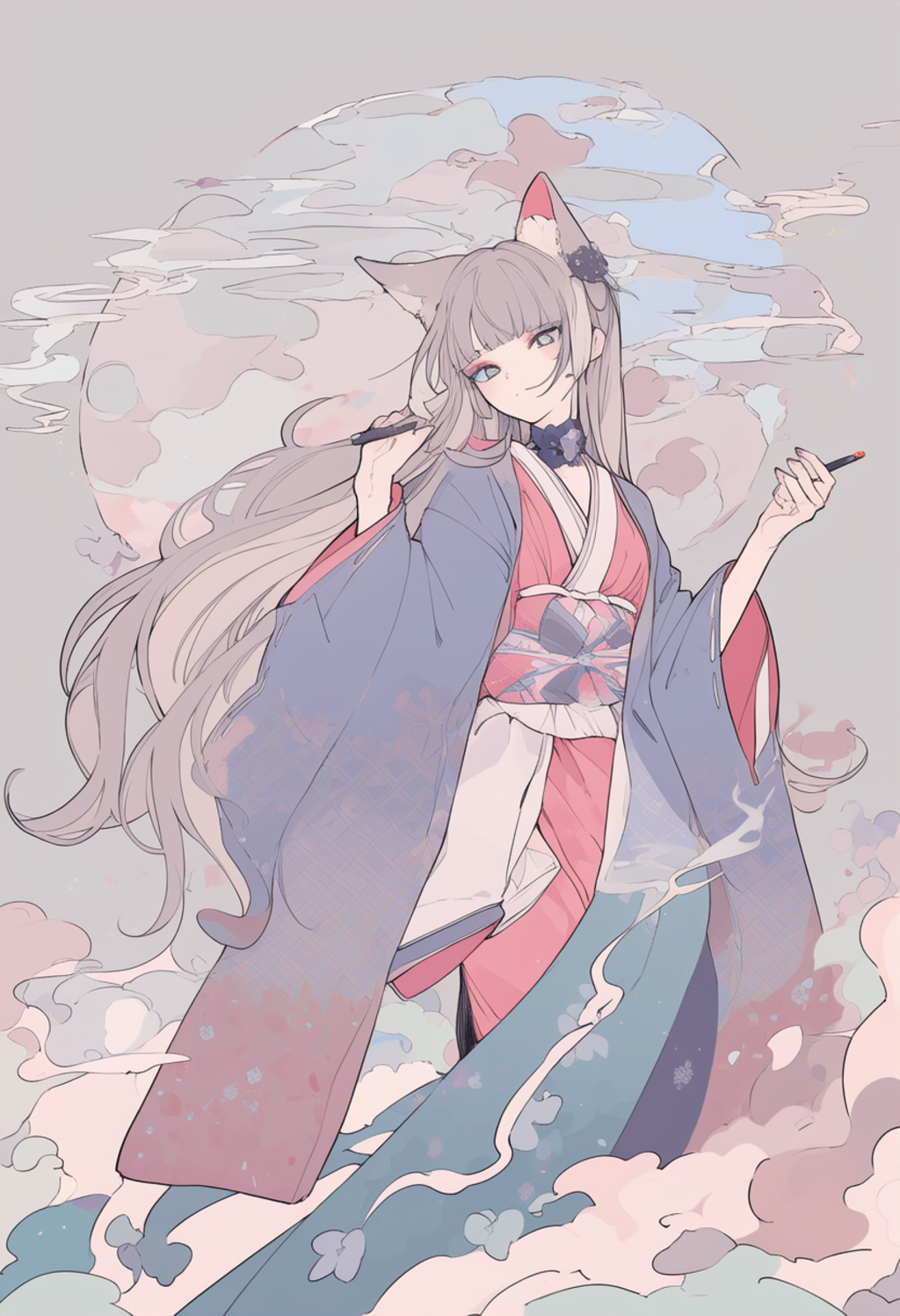 愛煙家和装狼さん②
