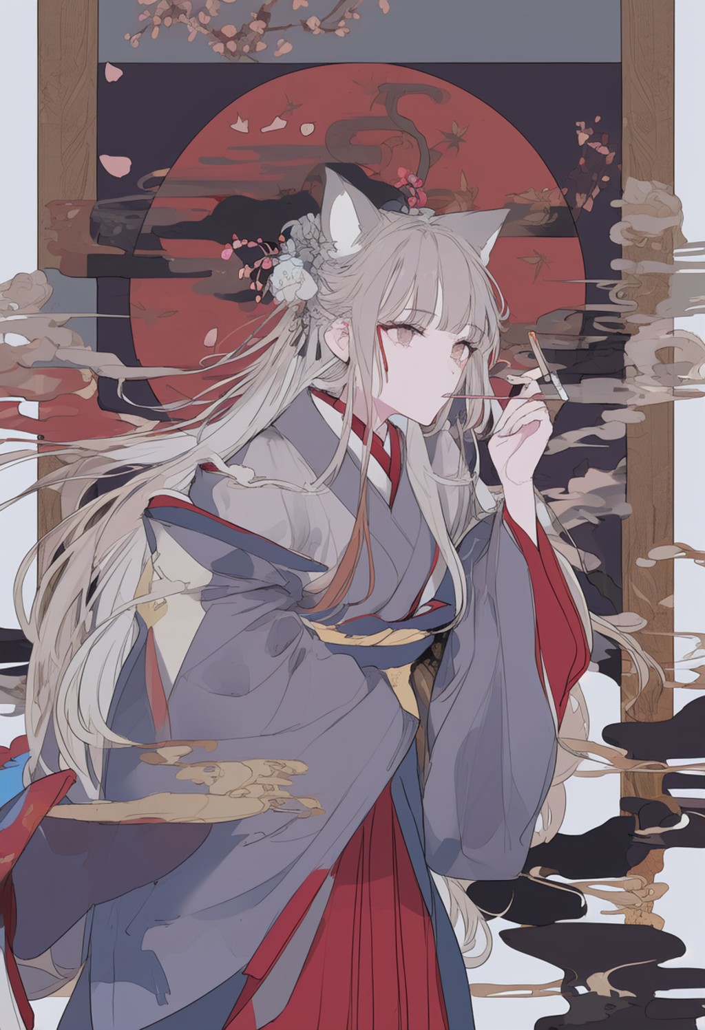 愛煙家和装狼さん②
